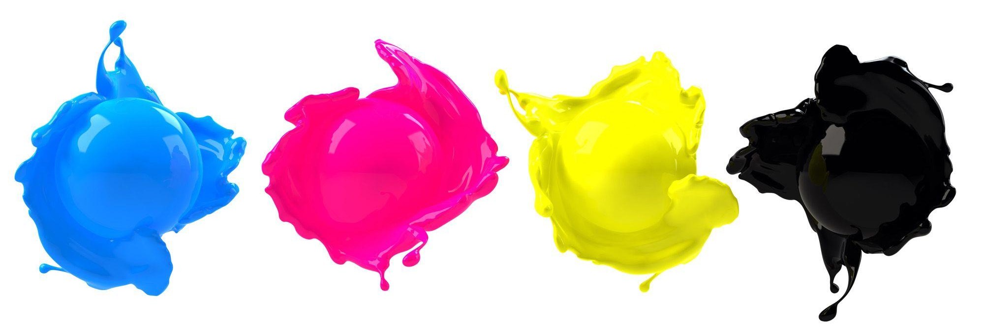 Salpicaduras CMYK